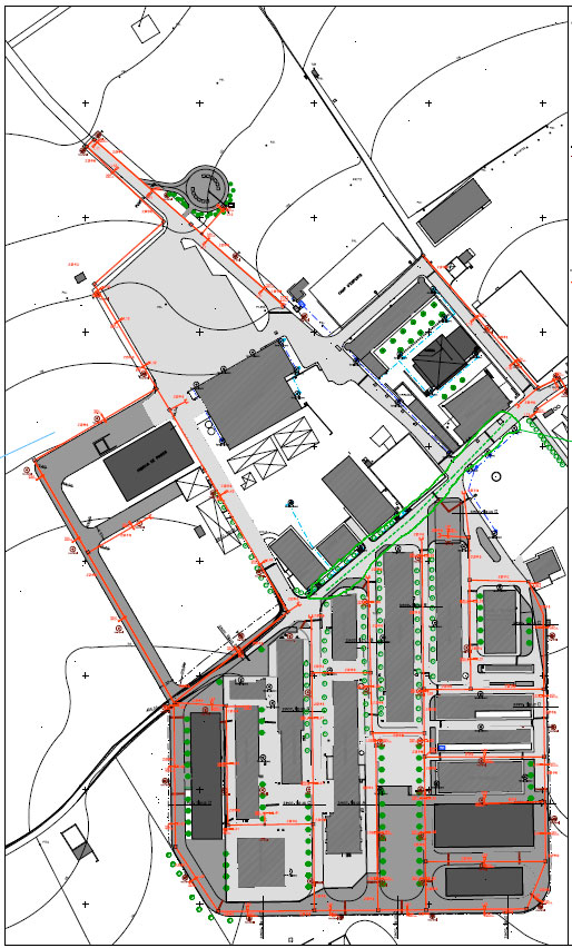 Plano de la Ampliació Urbanització en Irta Mas de Bover