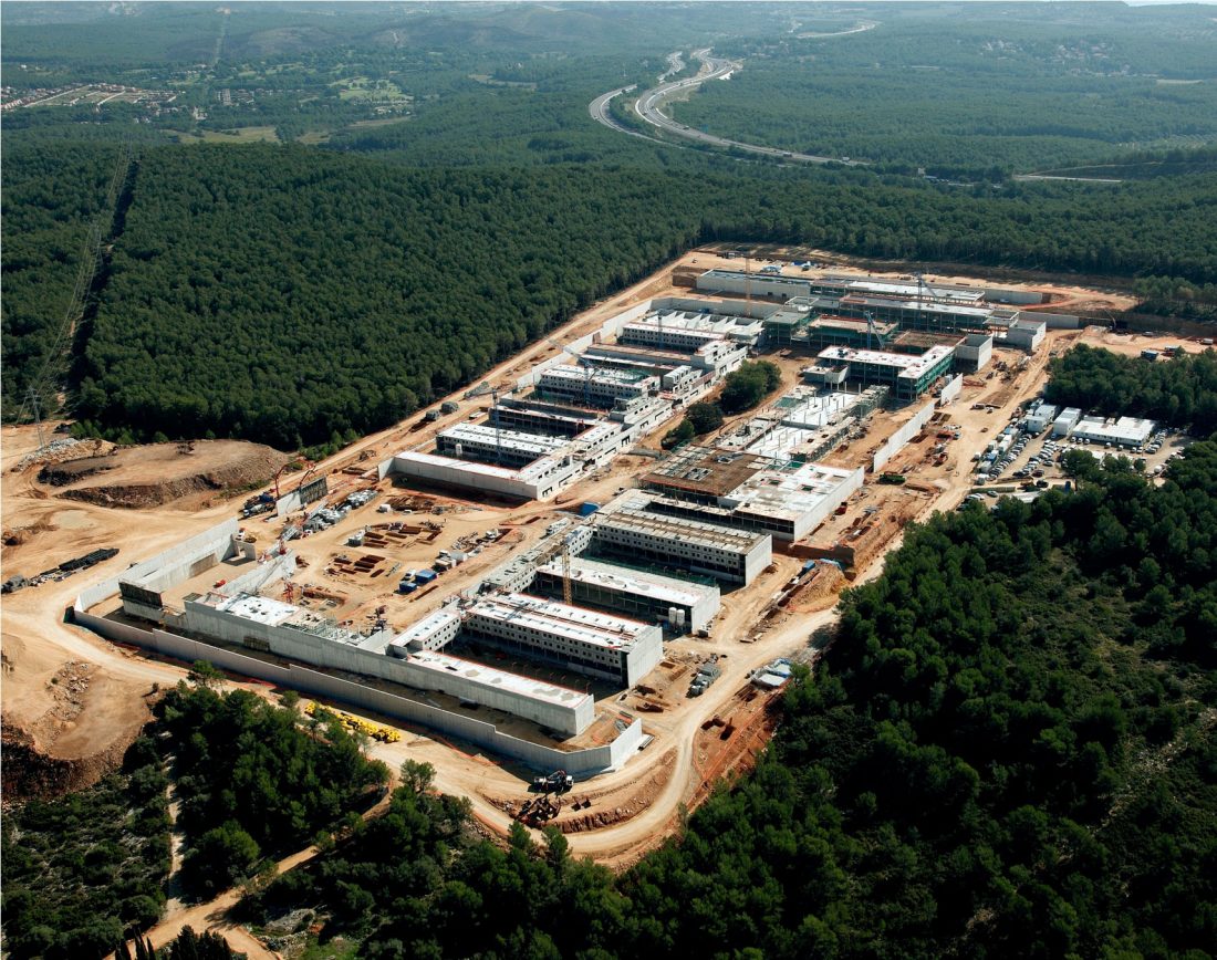 Proyecto Centro Penitenciario Mas d'Enric, vista del aire